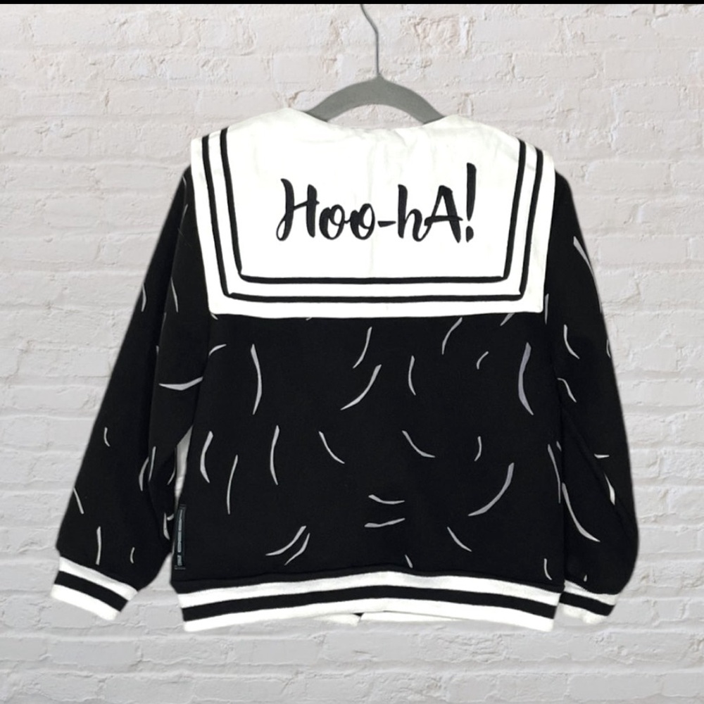Loud Apparel 'Hoo-Ha!' Back Bib Shacket